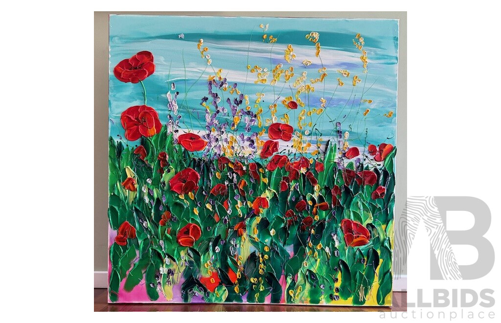 L27 - Poppys Painting by Yvette Fitzpatrick