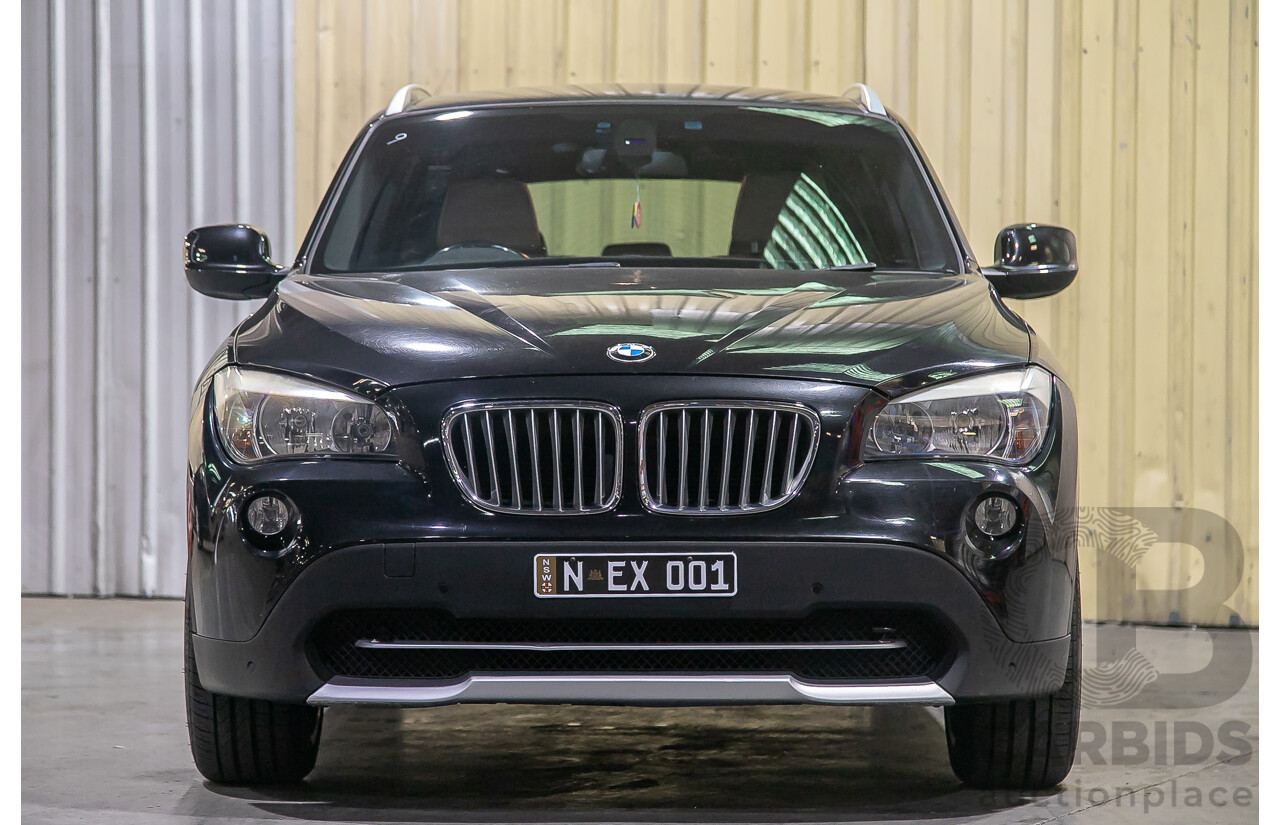 9/2010 BMW X1 Xdrive 23d (AWD) E84 4d Wagon Black Turbo Diesel 2.0L