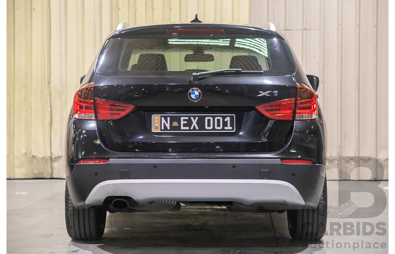 9/2010 BMW X1 Xdrive 23d (AWD) E84 4d Wagon Black Turbo Diesel 2.0L