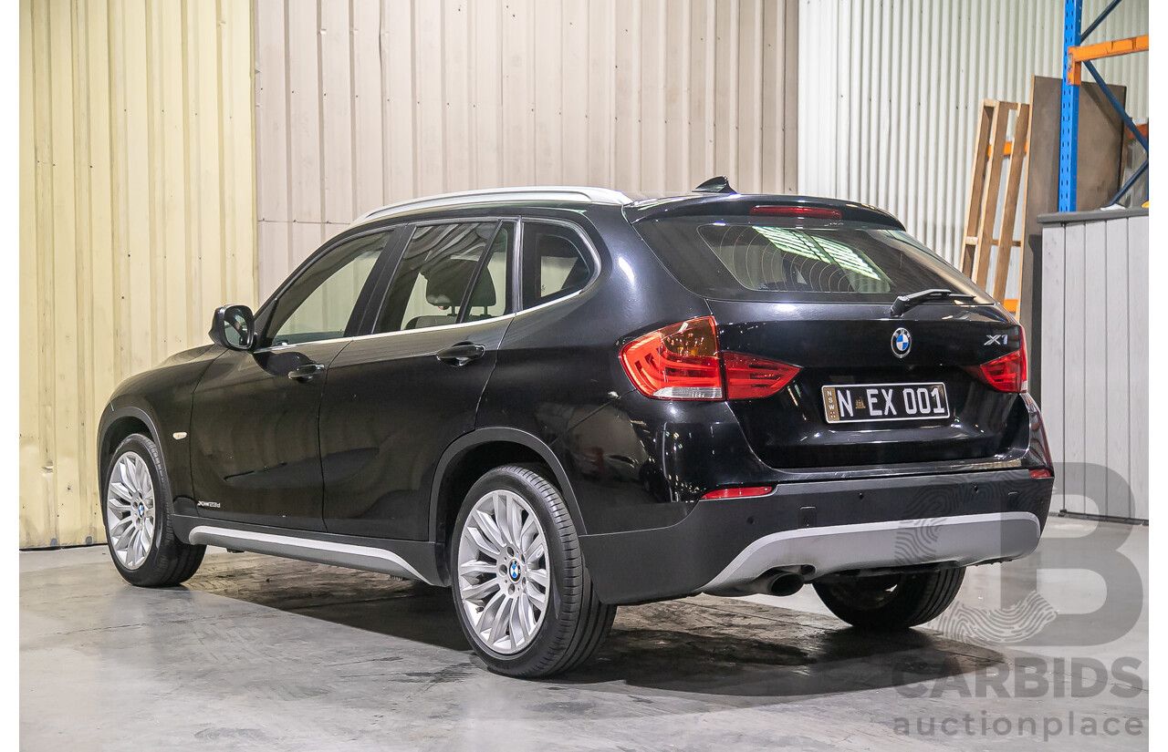 9/2010 BMW X1 Xdrive 23d (AWD) E84 4d Wagon Black Turbo Diesel 2.0L