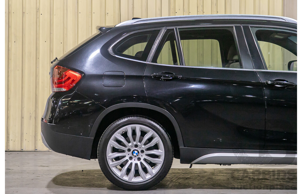 9/2010 BMW X1 Xdrive 23d (AWD) E84 4d Wagon Black Turbo Diesel 2.0L