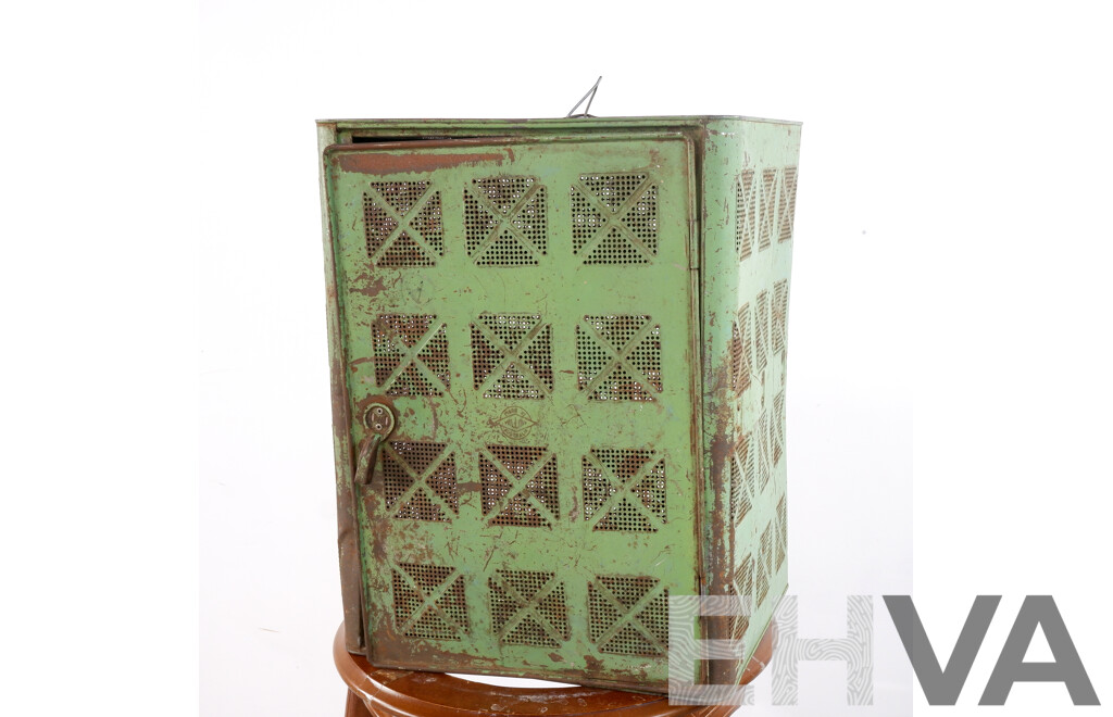 Vintage Metal Meat Safe