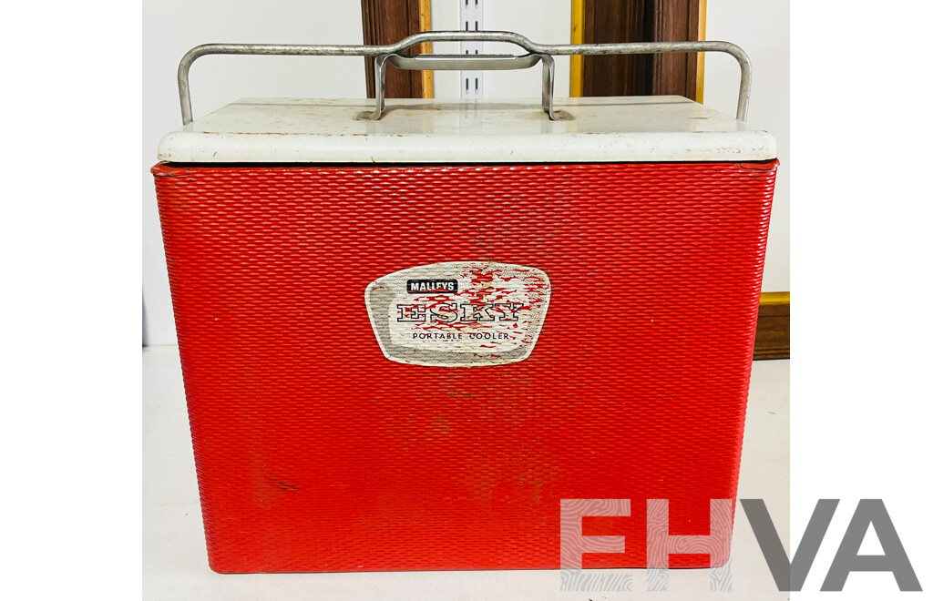 Vintage Malleys Esky Portable Cooler