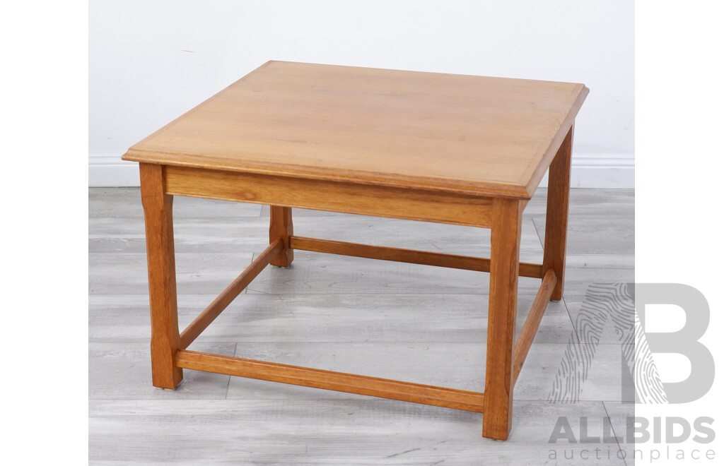 Vintage Sqaure Coffee Table by Parker Furniture