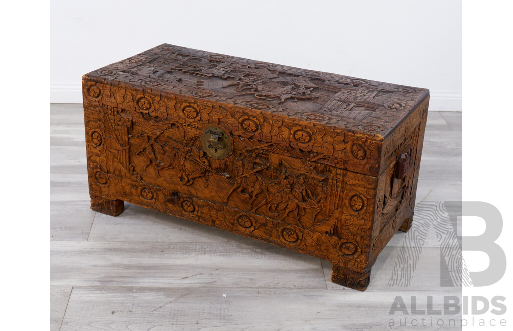 Small Vintage Camphor Chest