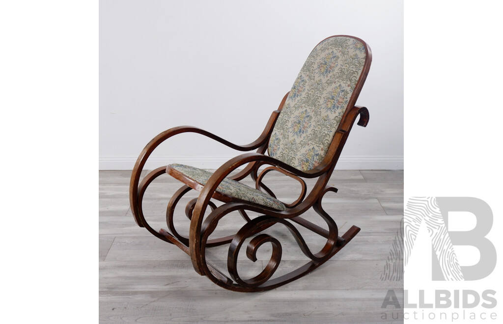 Vintage Bentwood Rocking Chair