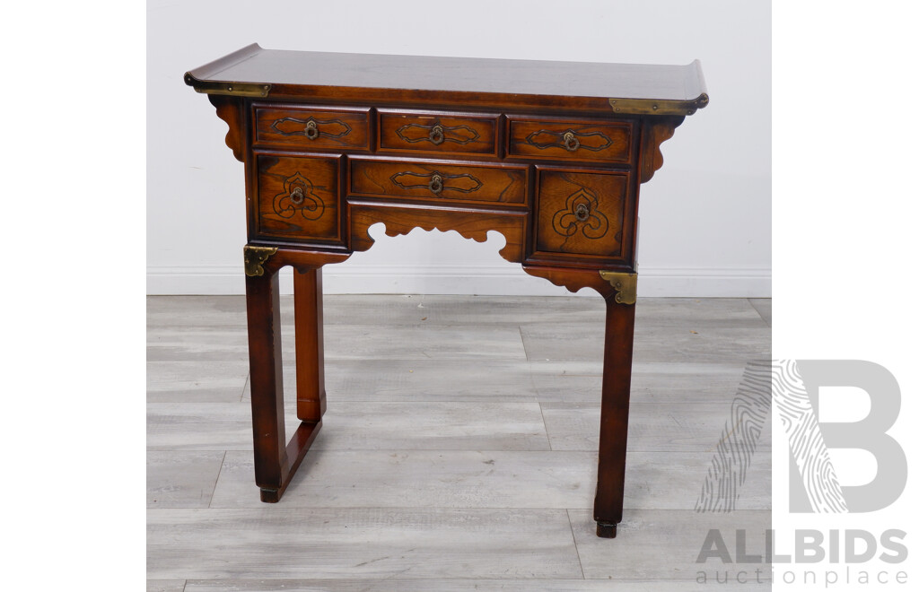 Chinese Style Alter Table with Drawers