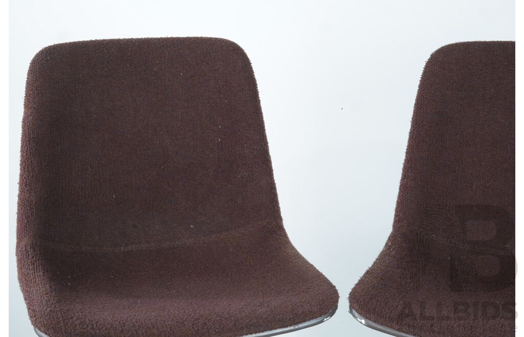 Pair of Retro Brown Barstools by Pongrass