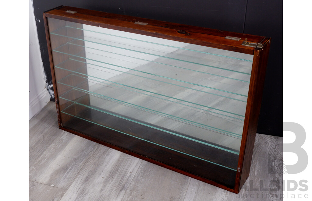 Timber Framed Glass Display Case