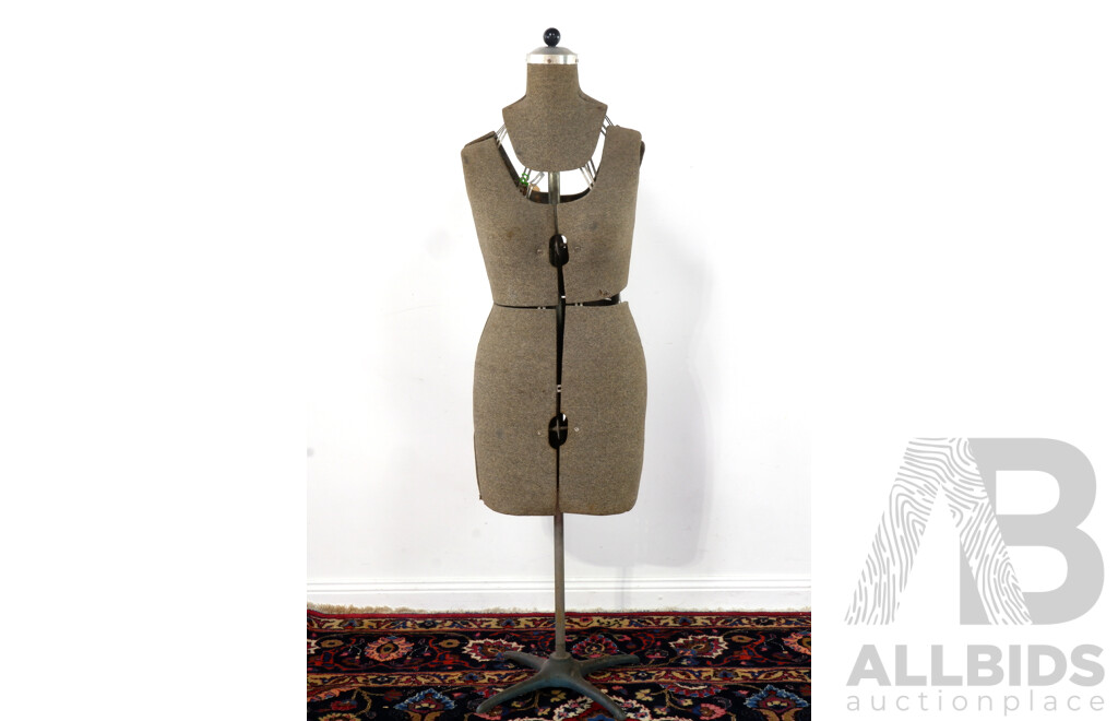 Vintage Adjustable Dress Makers Mannequin