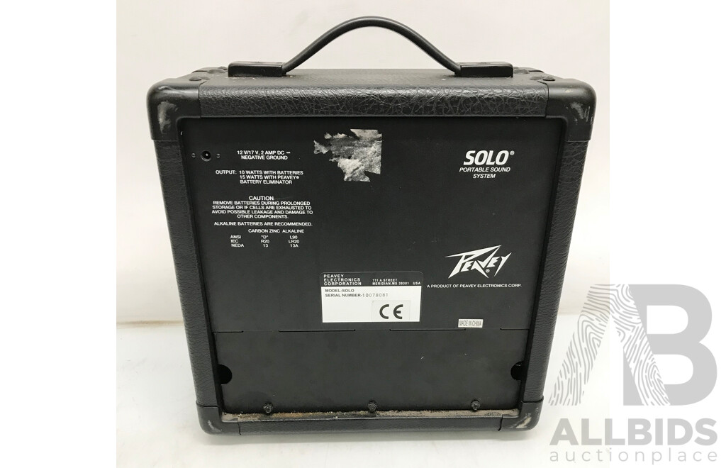 Peavey Solo Portable Sound System