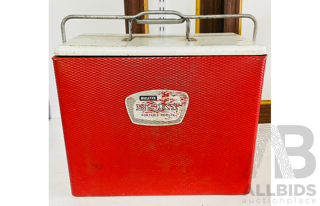 Vintage Malleys Esky Portable Cooler