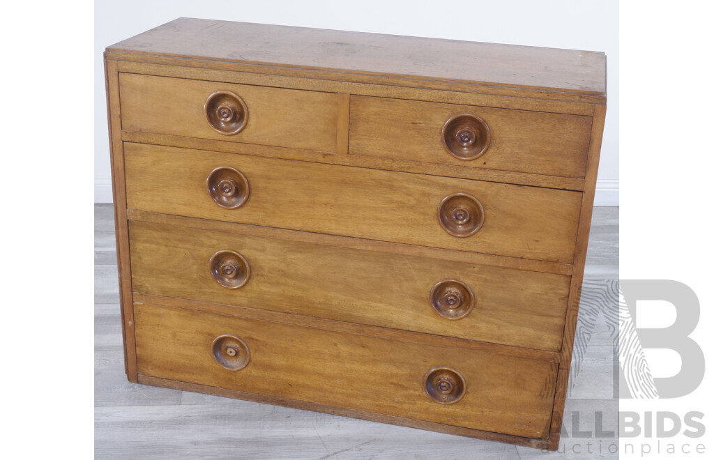 Ply Chest of Five Drawers