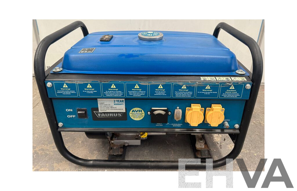 Taurus 2200W Portable Petrol Generator