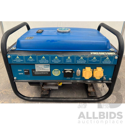 Taurus 2200W Portable Petrol Generator