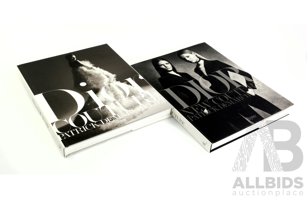 Dior Couture, Patrick Demarchelier, Rizzoli Publishing & Volume II of the Series, Both Hardcover with Duct Jackets