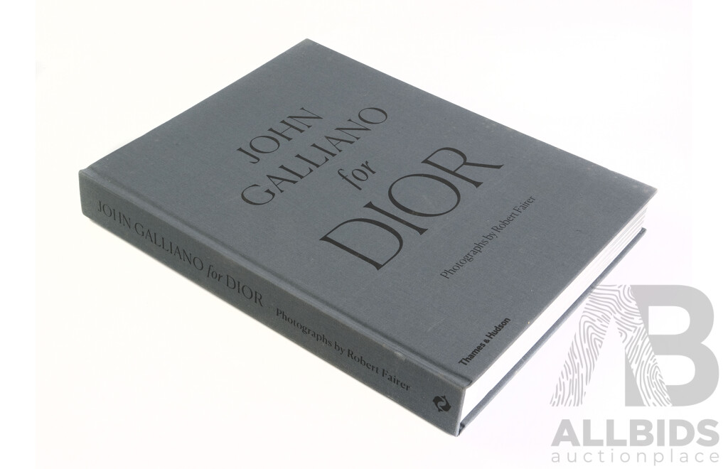John Galliano for Dior, Thames & Hudson, Cloth Bound Hardcover