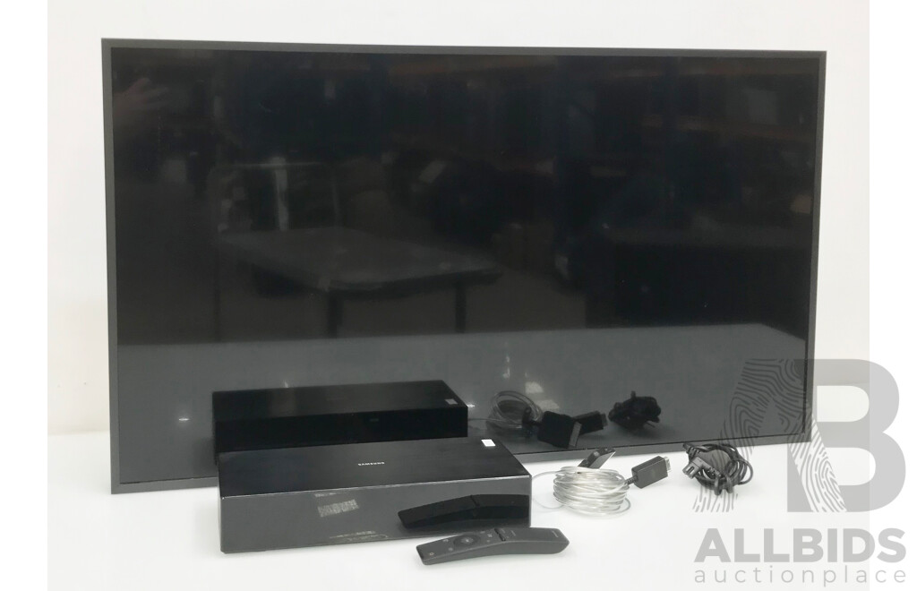 Samsung (QA43LS03TAW) the Frame Smart 4K 43-Inch TV W/ Samsung (SOC1001T) One Connect