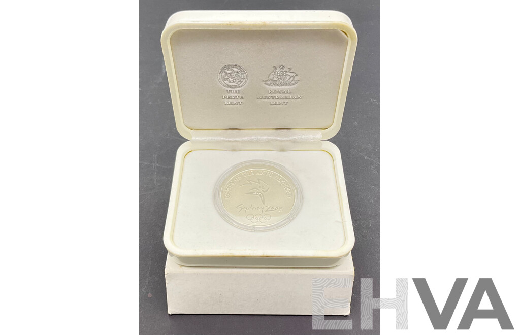 Perth Mint/RAM Sydney 2000 Olympics Coin Program Silver Medallion .925