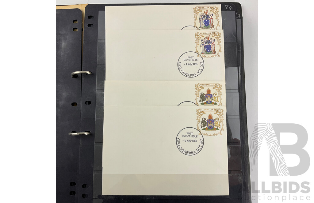 Australian 1983/84 First Day Covers