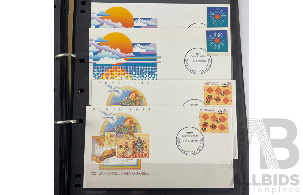 Australian 1983/84 First Day Covers