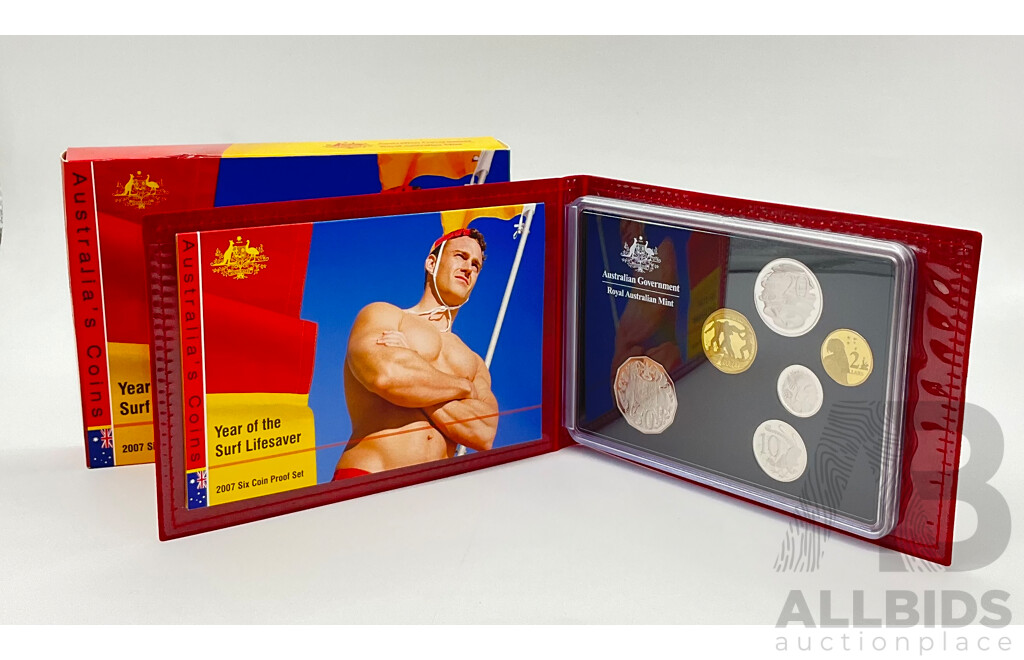 Australian RAM 2007 Six Coin Proof Set