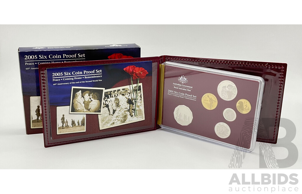 Australian RAM 2005 Six Coin Proof Set