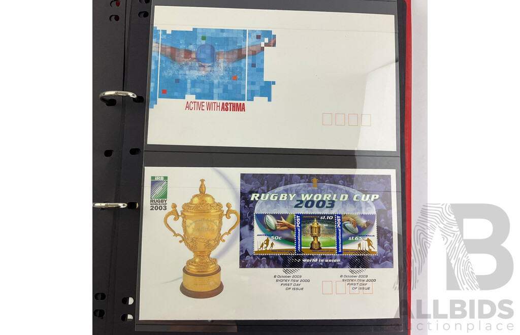 Album of Australian and Christmas Island 2003 First Day Covers