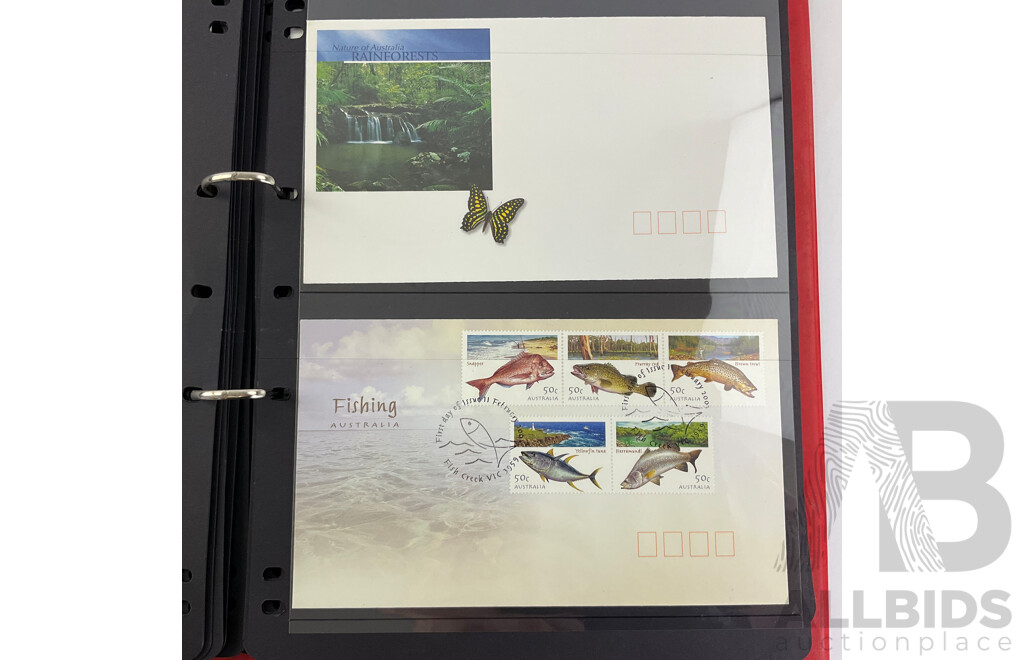 Album of Australian and Christmas Island 2003 First Day Covers