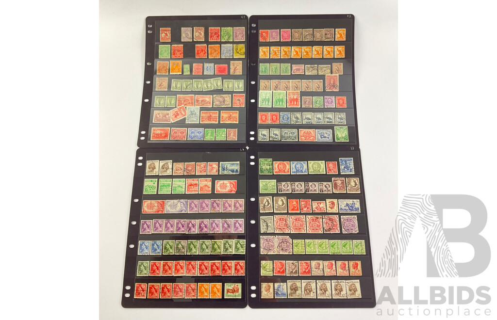 Australian Predecimal Stamps Including Red Harbour Bridge, State Stamps, Official Service