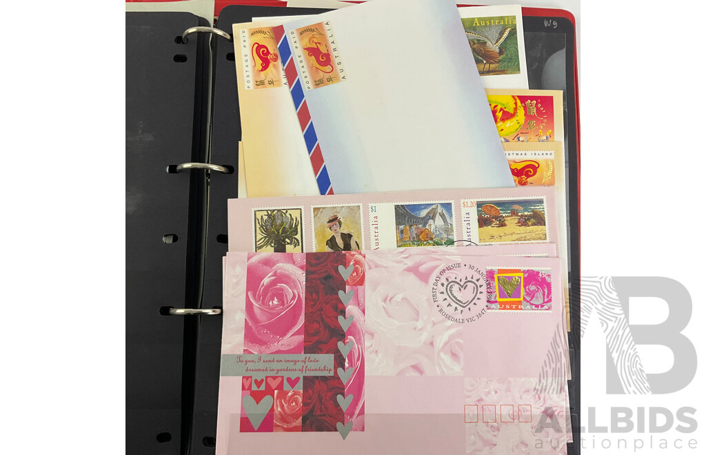 Album of Australian 1995/1996 First Day Covers
