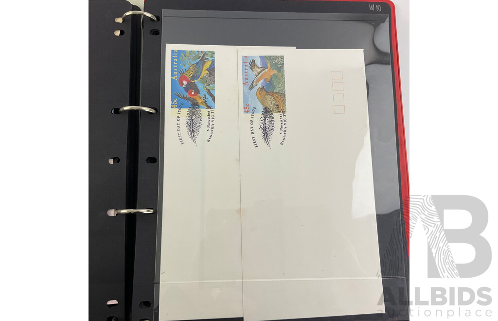 Album of Australian 1995/1996 First Day Covers