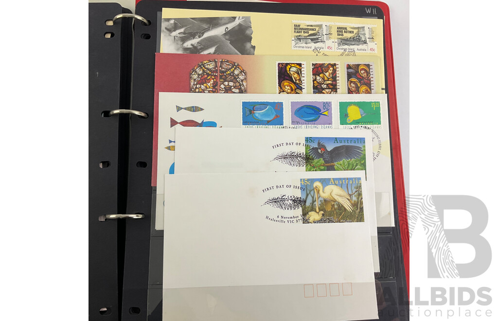 Album of Australian 1995/1996 First Day Covers
