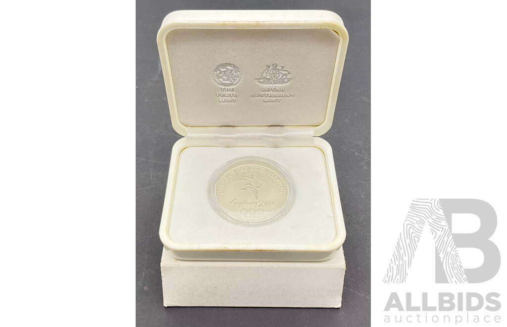 Perth Mint/RAM Sydney 2000 Olympics Coin Program Silver Medallion .925
