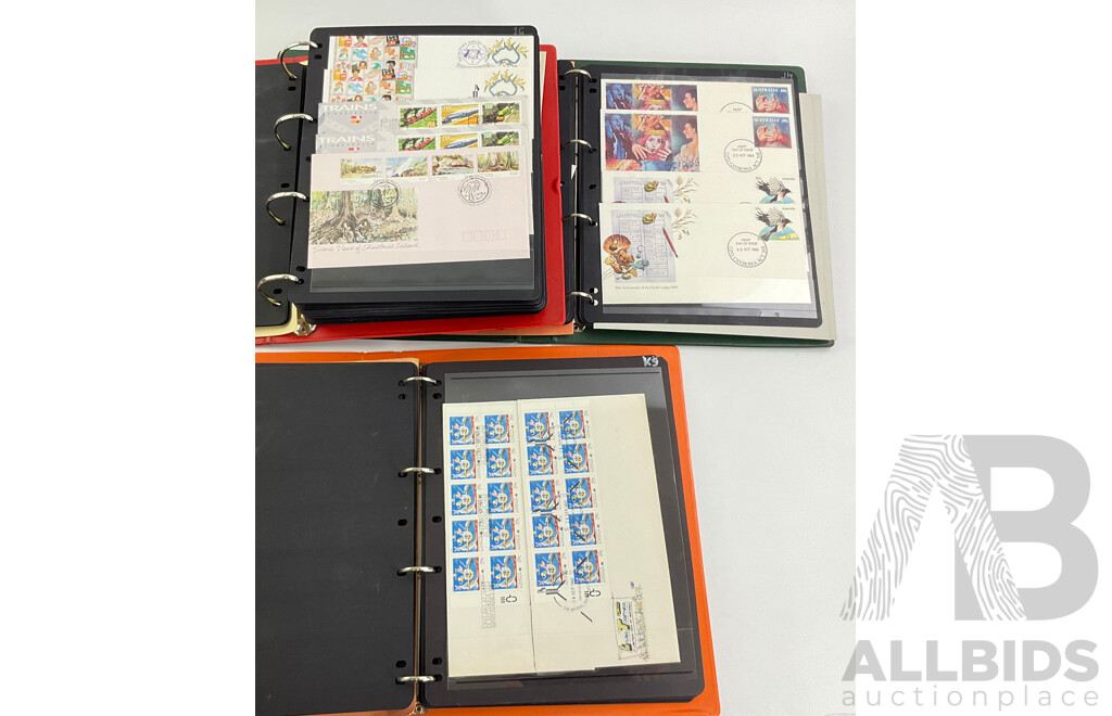 Collection of Approximately 200 Late 1980's and Early 1990's Australian First Day Covers, Including 1988 Expo, Panorama of Australia, Terra Australis, 1984 Ausipex, 1993 Working Life, 1992 Vineyard Regions and More