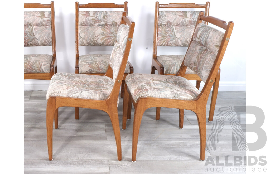 Six Vintage Dining Chairs Made by Scope Furniture