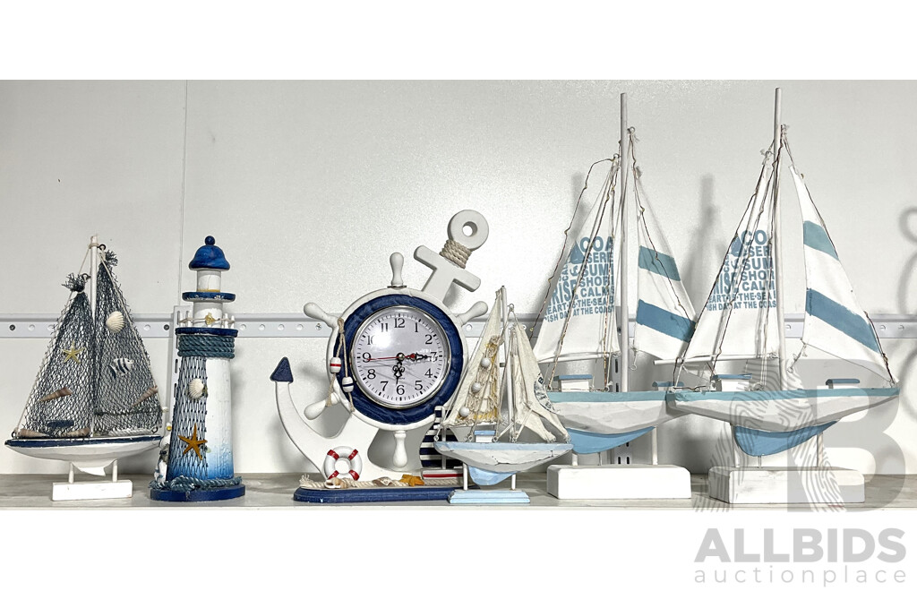 Collection of Coastal Decorative Items