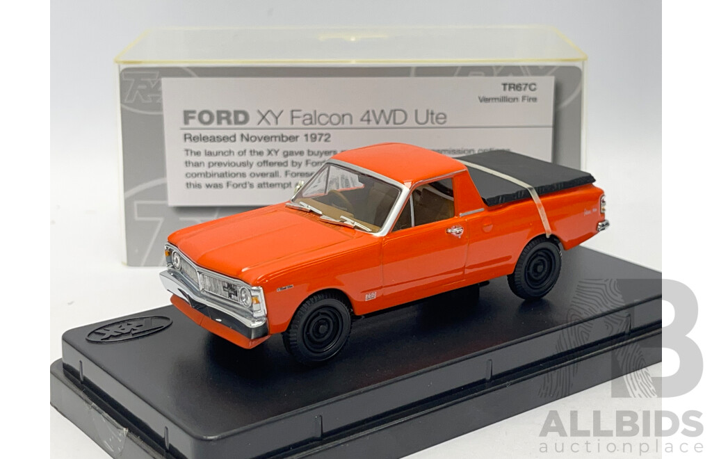 Trax 1972 Ford XY Falcon 4WD Ute - 1/43 Scale