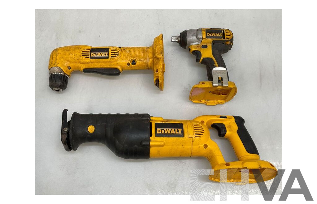 Dewalt Power Tools - Lot of 3