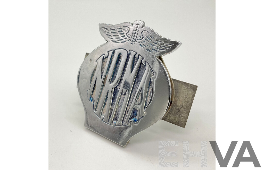 Vintage NRMA Grille Membership Badge