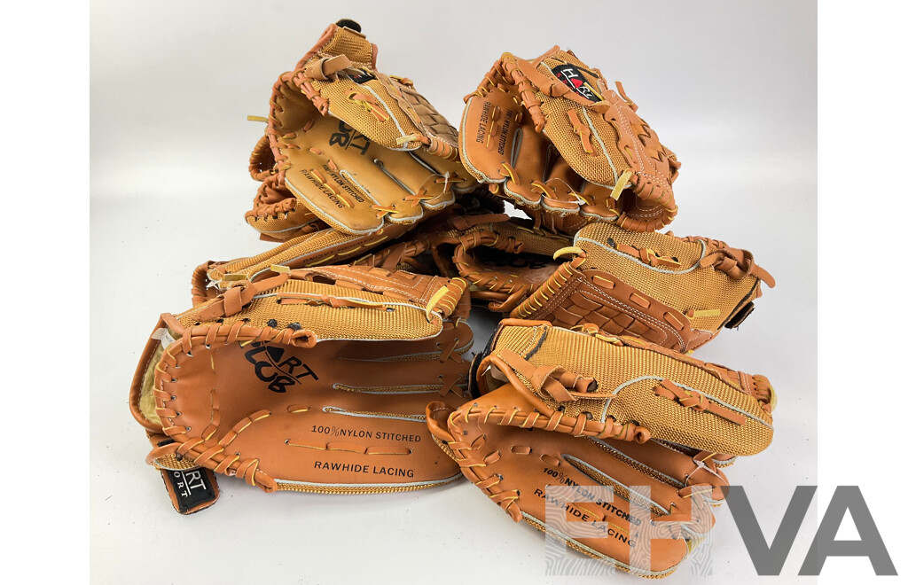 Ten Hart Sport Top Grain Cowhide Baseball Mitts, Sizes 5-862-RHT 5-861-RHT 5-860-RHT