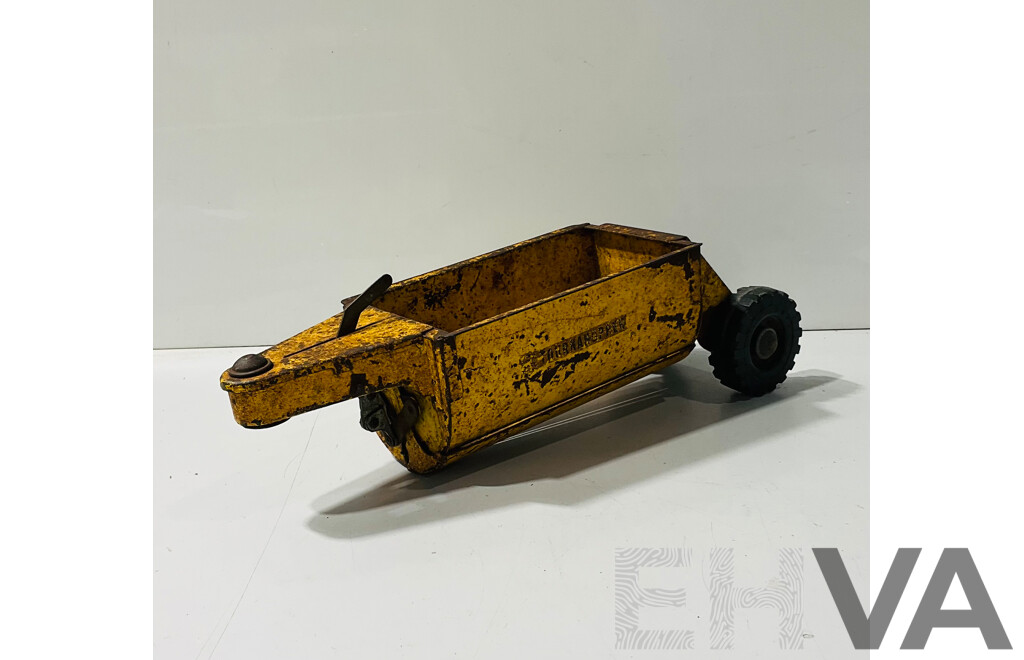 Vintage Boomaroo Pressed Steel Tournahopper Trailer