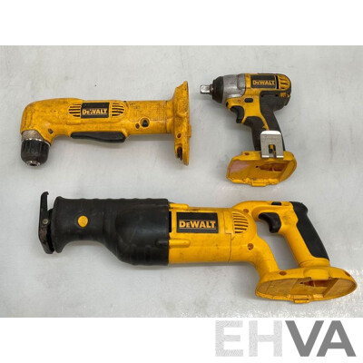 Dewalt Power Tools - Lot of 3