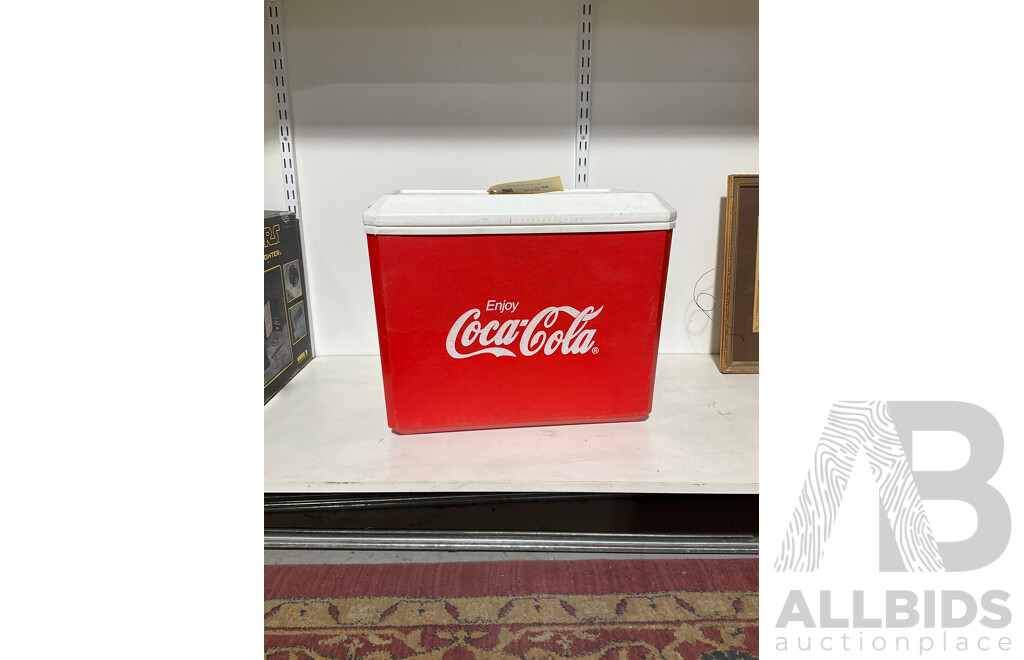 Vintage Plastic Coca-Cola Esky