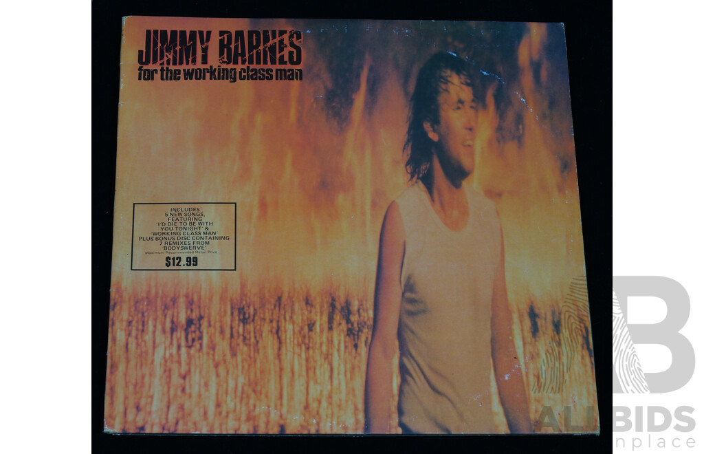 Jimmy Barnes, For The Working Class Man, Vinyl LP Record Double Album