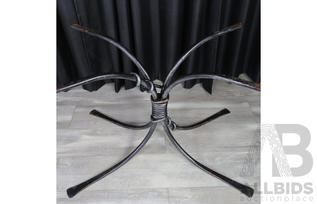 Wrought Iron Table Base