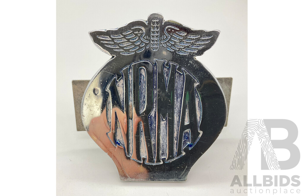 Vintage NRMA Grille Membership Badge