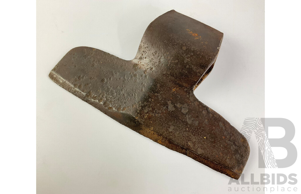 Vintage True Temper Flint Edge Broard Axe Head