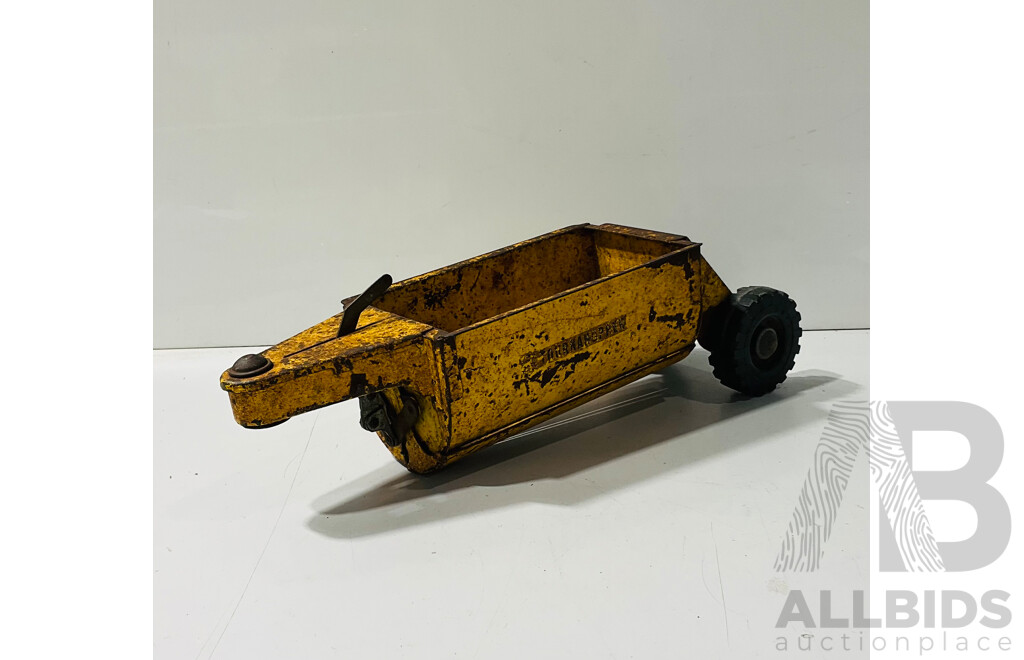 Vintage Boomaroo Pressed Steel Tournahopper Trailer