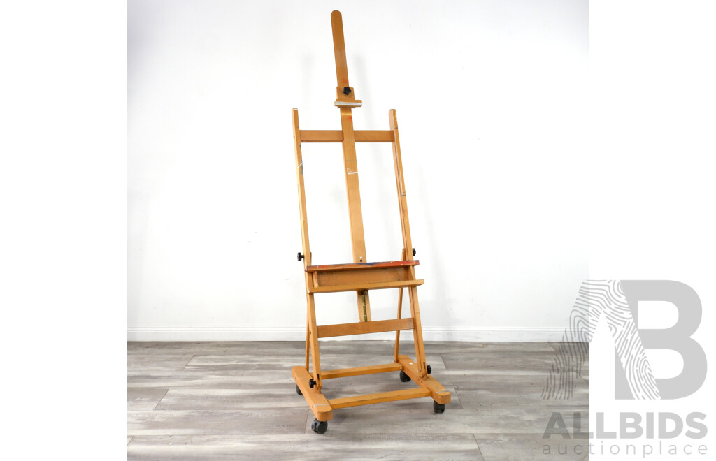 Large Timber Artists Easel